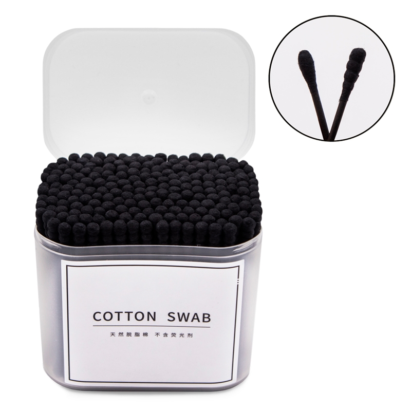 Ватные палочки. Cotton Swab (Чёрные)