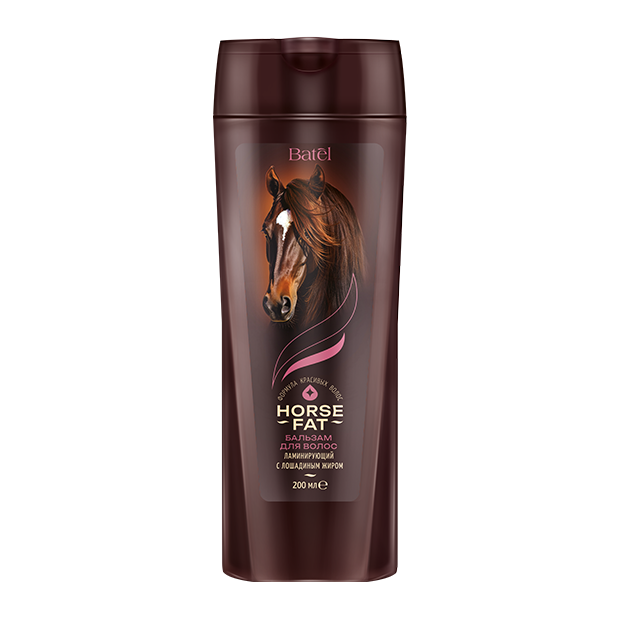 Бальзам для волос ламинирующий с лошадиным жиром