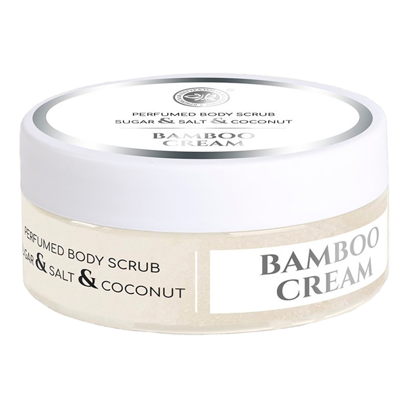 Парфюмированный сахарно-солевой скраб Bamboo Cream