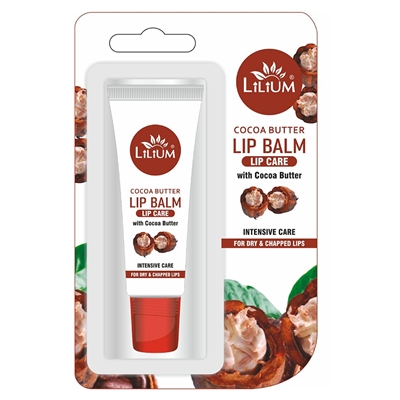Бальзам для губ с маслом какао. Lilium