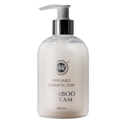 Парфюмированное косметическое жидкое мыло Bamboo Cream