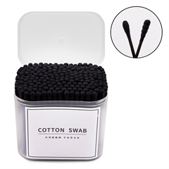 Ватные палочки. Cotton Swab (Чёрные)