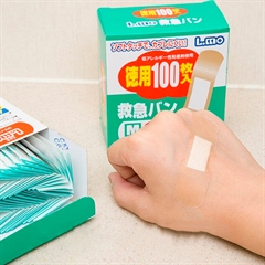 Водонепроницаемый лейкопластырь. L.mo First Aid (гипоаллергенный) 100 шт (19*72 мм)