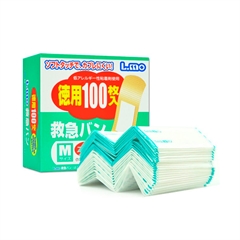 Водонепроницаемый лейкопластырь. L.mo First Aid (гипоаллергенный) 100 шт (19*72 мм)