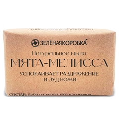 Мята-мелисса. Натуральное мыло